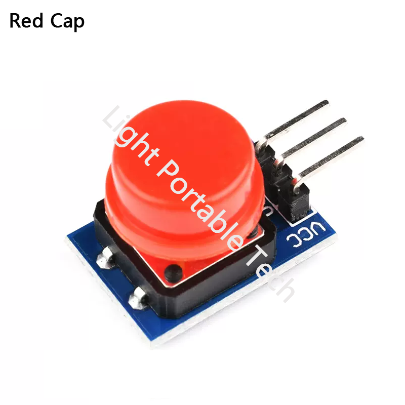 Large key switch module Touch the cap and click the key electronic building block 7 color set high level output
