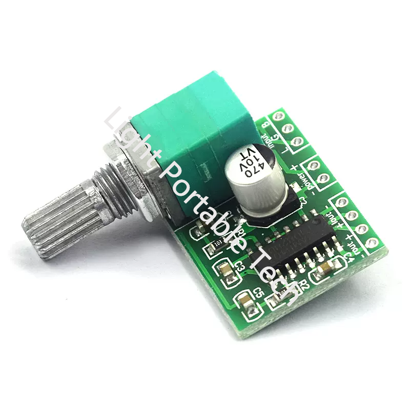 Risym PAM8403 Mini 5V digital small power amplifier board module can be USB power supply finished power amplifier board module diy kit speaker audio circuit board power amplifier board
