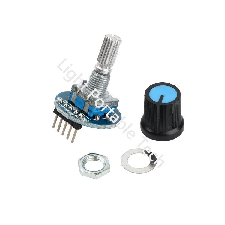 Digital control module Rotary encoder module rotary potentiometer with knob cap